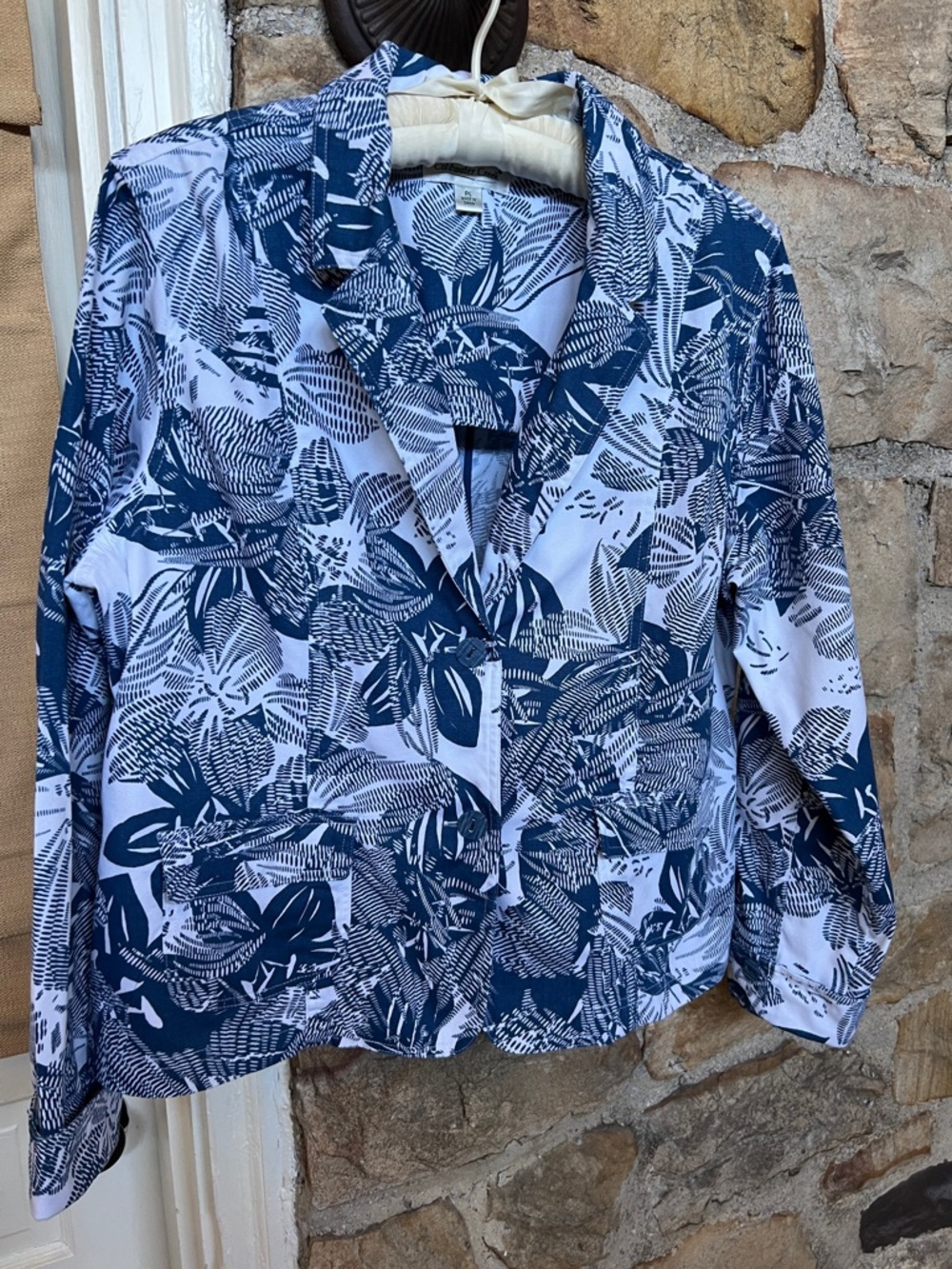 Great Blue and White Jacket